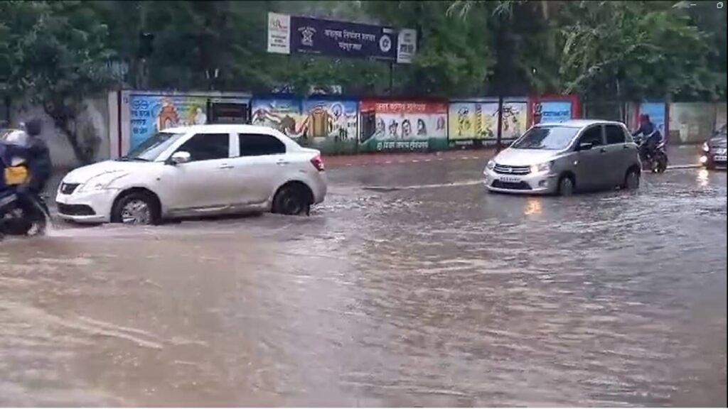 चंद्रपुरात मुसळधार पाऊस